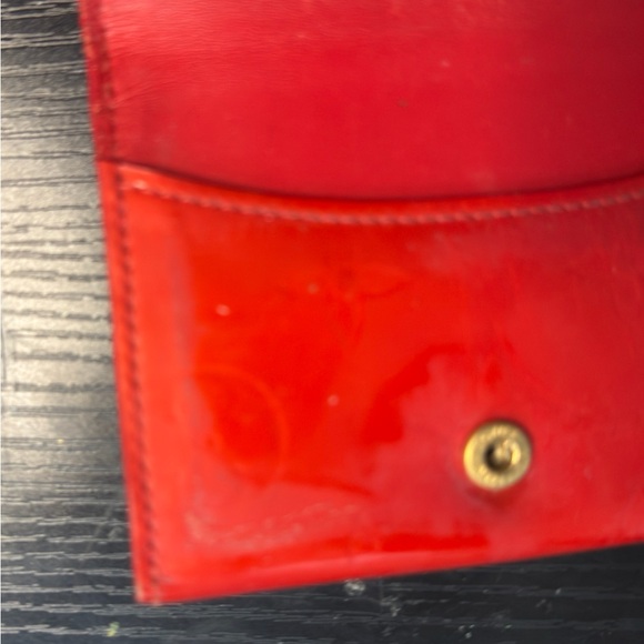 NEW PRICE CUT Closet Clear Out! Beautiful Louis Vuitton Red monogram Wallet - Picture 6 of 13